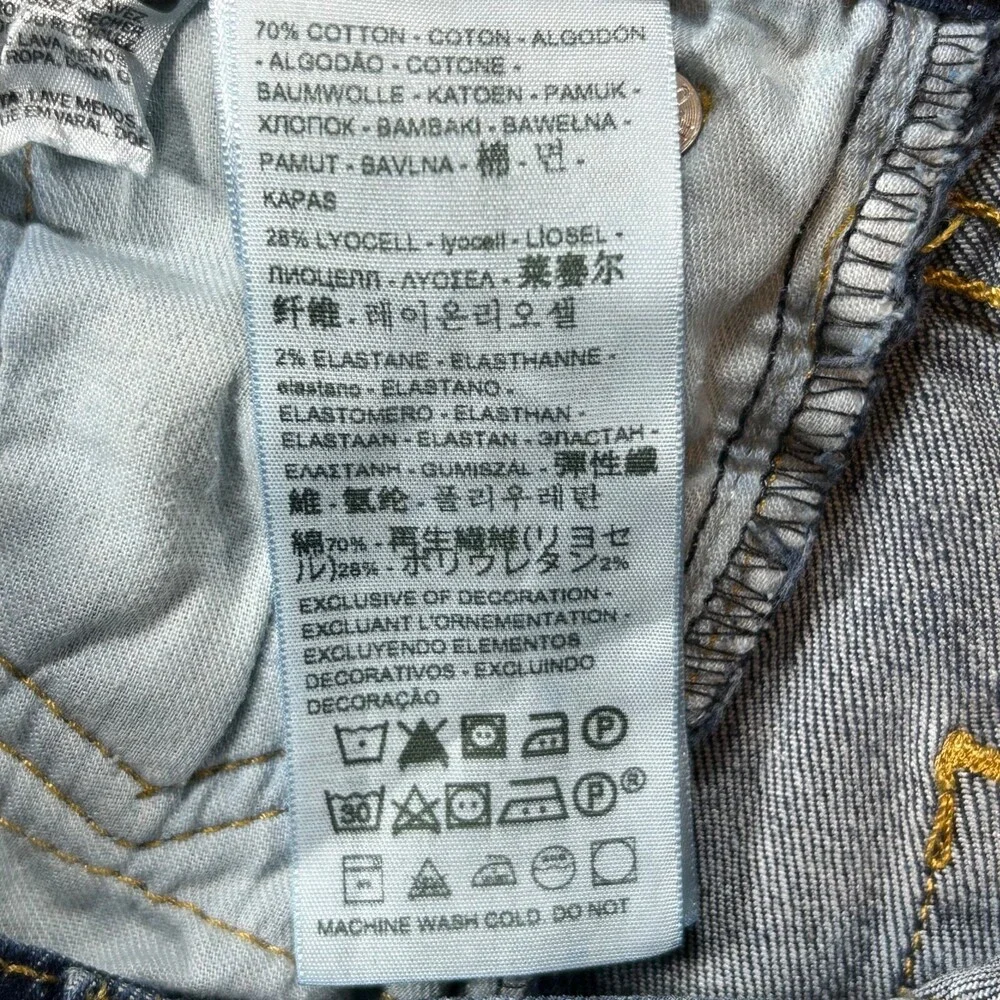Levi's 511 Men's Jeans 29x30 Slim Fit Blue Denim Cotton Straight